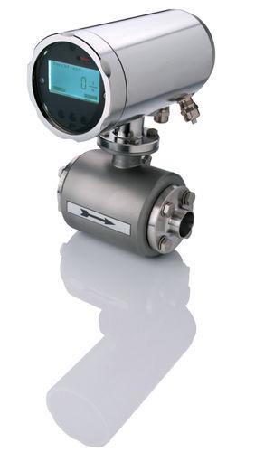 magnetic-inductive flow meter / electromagnetic / for liquids