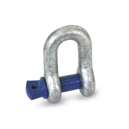 straight shackle / screw / high resistance