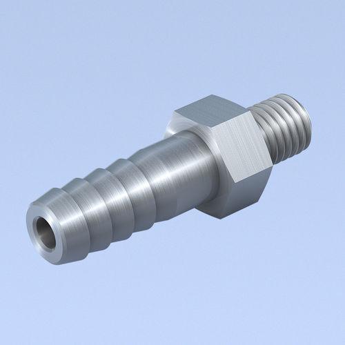 hydraulic adapter / for pipes / threaded