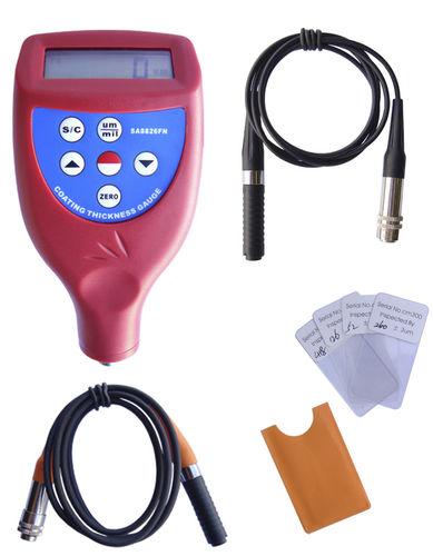 coating thickness gauge / digital display / magnetic induction / portable