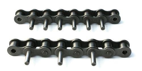 transfer chain / with extended bearing pins / stainless steel