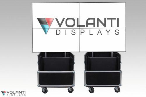 LCD video wall / mobile / 3840 x 2160