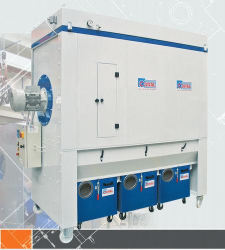 bag dust collector / pneumatic backblowing / mobile / industrial