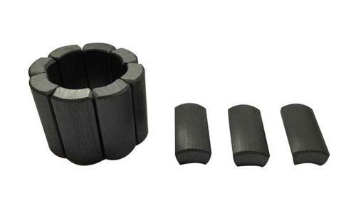 segment shaped magnet / ferrite / for air conditioning systems