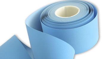 micro-abrasive film / aluminum oxide / flocked / polishing