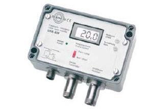 analog amplifier / for photoelectric sensors / with relay output