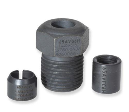 union fitting / straight / for tubes / high-pressure