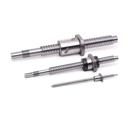 ground ball screw / with support