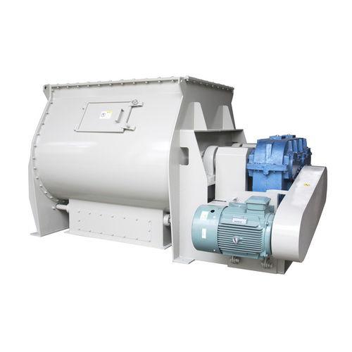 screw mixer / batch / for the chemical industry / twin-shaft