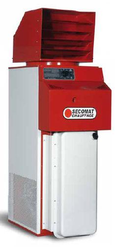 stationary hot air generator / fuel oil / with chimney