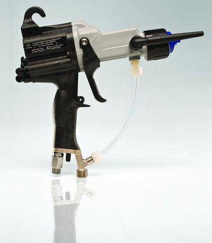spray gun / for paint / manual / suction