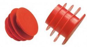 finned plug / snap-on / polyethylene / for pipes