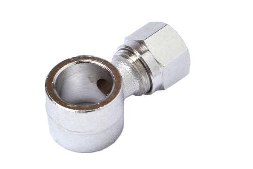 compression fitting / banjo / straight