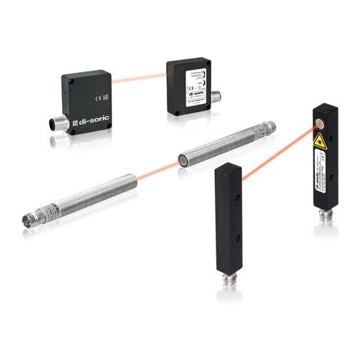 through-beam photoelectric sensor / rectangular / cylindrical / infrared