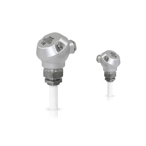 capacitive level sensor / for solids and liquids / bulk solids / stainless steel