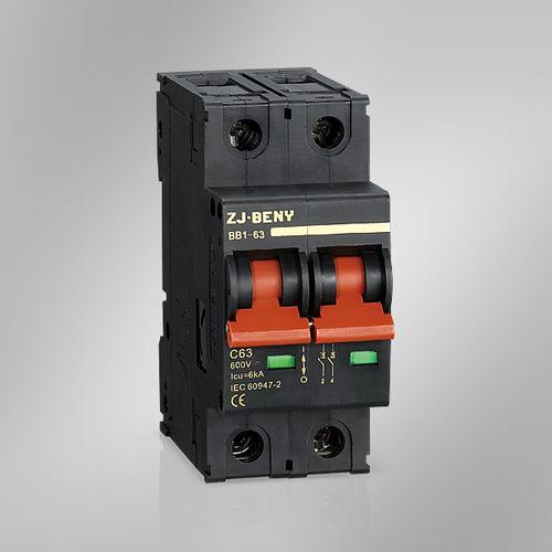 DC circuit breaker / automatic / miniature / for photovoltaic applications