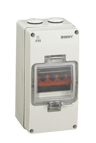 DC circuit breaker / manual reset / IP66 / mini