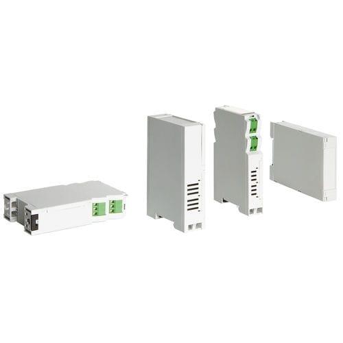 DIN rail enclosure / compact / IP40 / polyamide