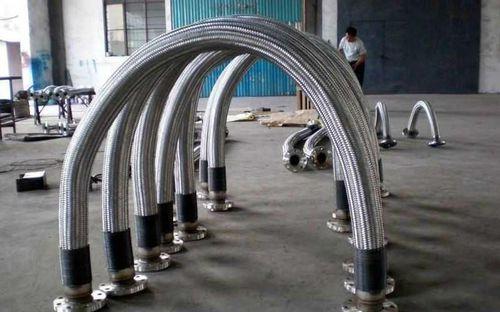 hydraulic hose / stainless steel / weld