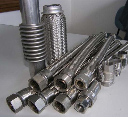 gas hose / stainless steel