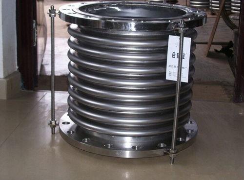 axial pipe expansion joint / stainless steel / for industrial applications