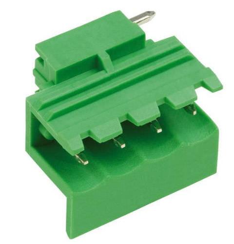 male pin header / single-row / through-hole / 5.00 mm (0.197