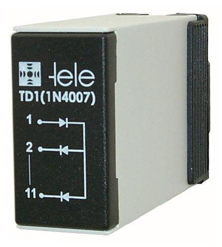 rail-mounted diode module / signal