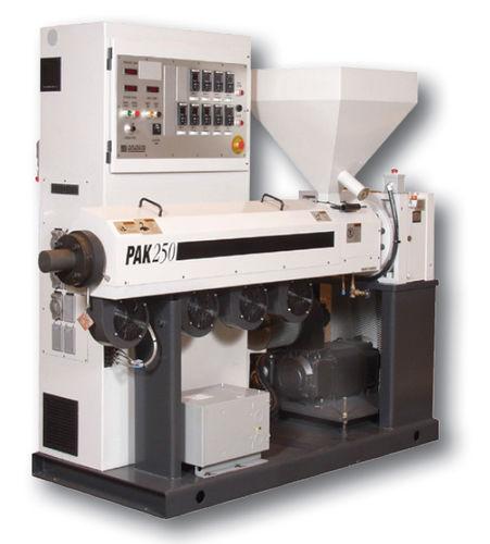 single-screw extruder / grooved feed / smooth bore