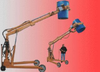 mobile crane / hydraulic / drum-handling / for industrial applications