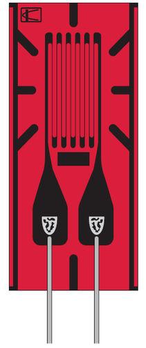 membrane strain gauge / single-axis
