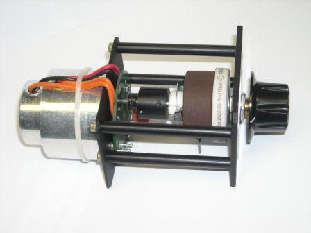 single-turn rheostat / motorized / low-wattage
