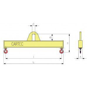 horizontal lifting beam