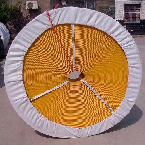 cotton conveyor belt / for small parts / light-duty