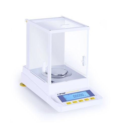 tabletop balance / precision / laboratory / with LCD display