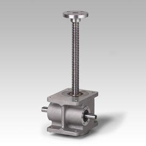 worm gear screw jack / stainless steel / translating screw / trapezoidal screw