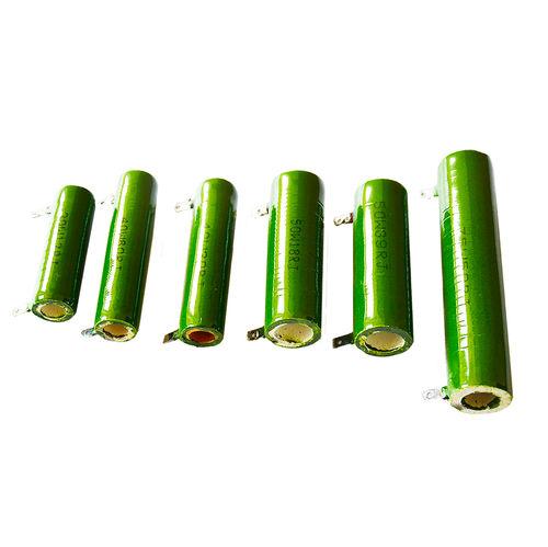 vitreous enamel resistor / with mounting bracket / high-temperature