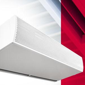 ambient air curtain / horizontal / low-noise