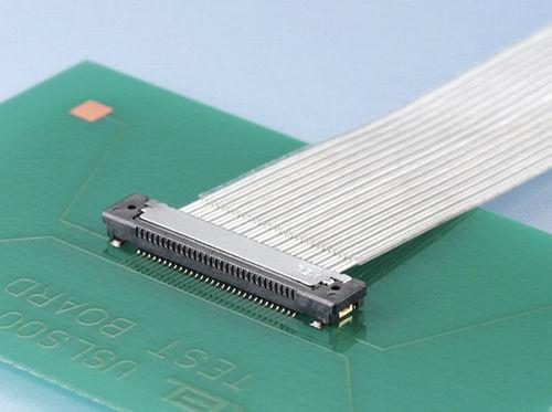 board-to-wire connector / insulation-displacement / for RF coaxial cable / for flexible flat cables