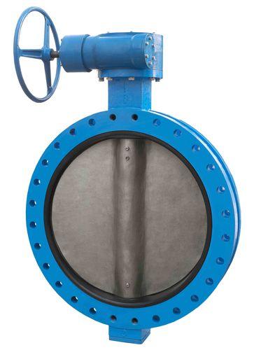 butterfly valve / flange / cast steel