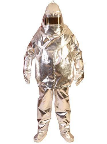 fire-retardant coveralls / aramid / with breathing apparatus