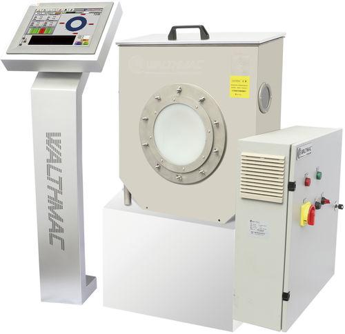 thickness measuring device / ultrasonic / for plastic pipe