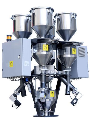 continuous blender / for powders / high precision / gravimetric