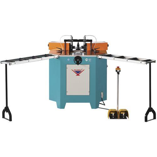 aluminum profile corner crimping machine / automatic / hydraulic