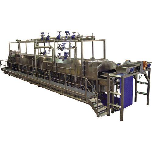 blancher cooker / for the food industry / cooler / multi-stage