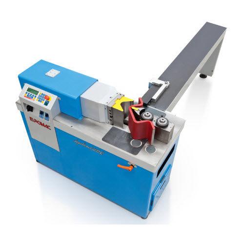 electro-hydraulic bending machine / pipe / horizontal / precision