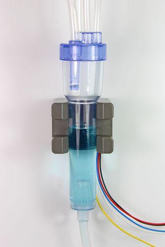 drip chamber level sensor / ultrasonic / for liquids / for medical applications