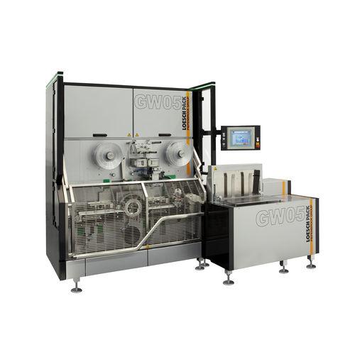 fold wrapping packaging machine / high-speed / multipack / for chewing gum