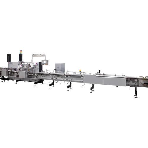 horizontal packaging machine / high-speed / for confectionery products / automatic