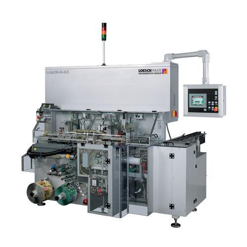 fold wrapping packaging machine / high-speed / wafer / automatic