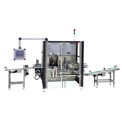 wraparound cartoner / for confectionery products / for food industry applications / compact